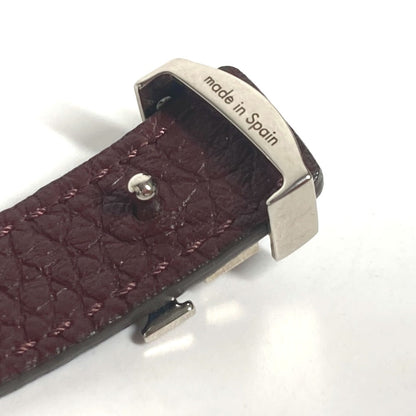 Louis Vuitton Bracelet M6015E Taurillon Clemence Leather Blue Bracelet Lv Unisex(Unisex)