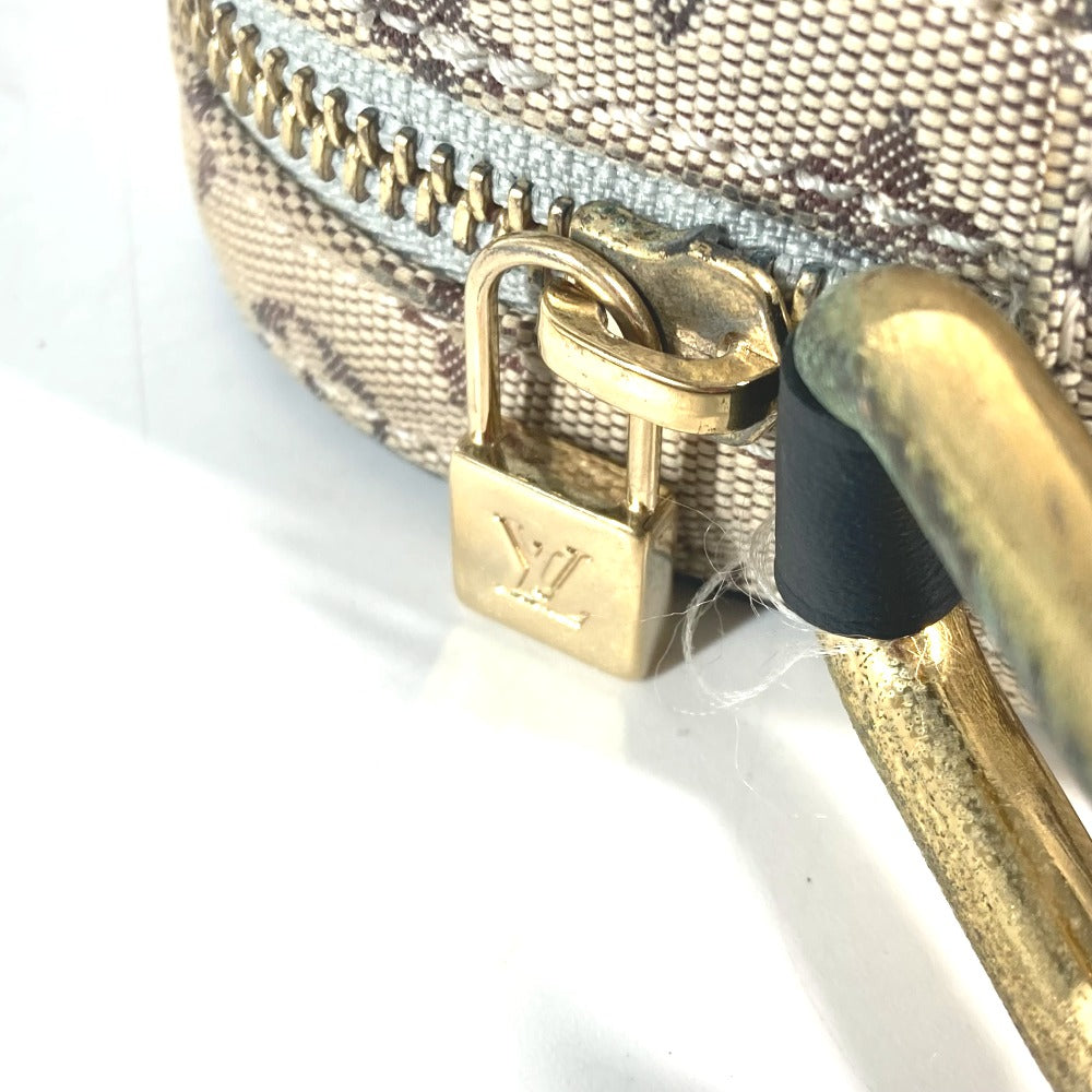 Louis Vuitton Shoulder Bag N41127 Damier Jean Canvas Navy Damier Jean Petite Message Mens