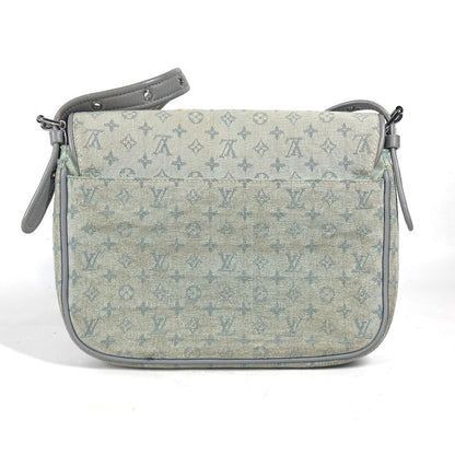 Louis Vuitton Shoulder Bag M92279 Canvas, Leather Gray Monogram Mini Conte Def Musette Women
