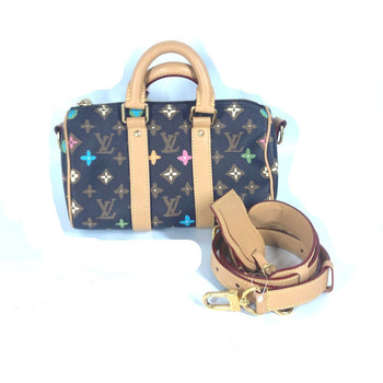 Louis Vuitton Shoulder Bag M24849 Canvas, Monogram Craggy Canvas Brown Monogram Craggy Keepall