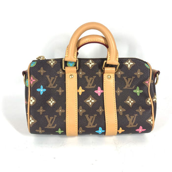 Louis Vuitton Shoulder Bag M24849 Canvas, Monogram Craggy Canvas Brown Monogram Craggy Keepall