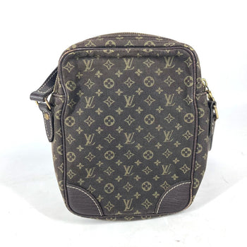 Louis Vuitton Shoulder Bag M95228 Monogram Mini-Lincanvas Brown Monogram Mini Run Danube