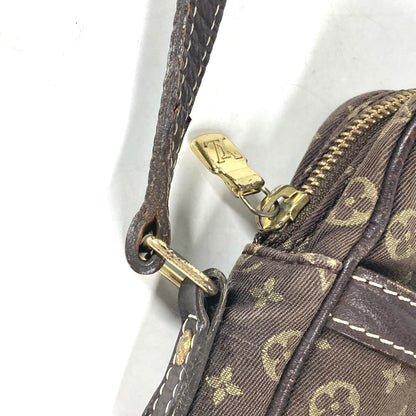 Louis Vuitton Shoulder Bag M95228 Monogram Mini-Lincanvas Brown Monogram Mini Run Danube