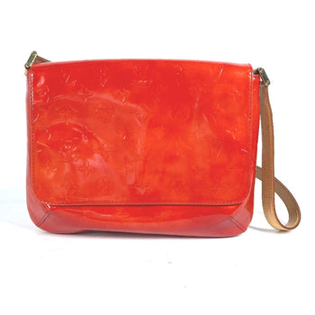 Louis Vuitton Shoulder Bag M91094 Monogram Vernis Red Monogram Vernis Thompson Women