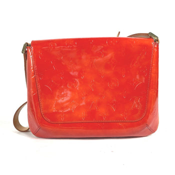 Louis Vuitton Shoulder Bag M91094 Monogram Vernis Red Monogram Vernis Thompson Women