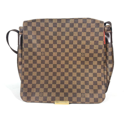Louis Vuitton Shoulder Bag N45258 Damier Canvas Brown Damier Bastille Unisex(Unisex)