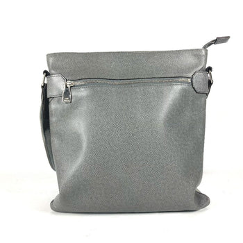 Louis Vuitton Shoulder Bag M32630 Taiga Leather Gray Taiga Sasha