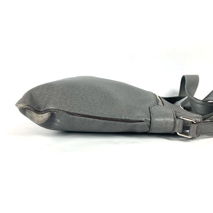 Louis Vuitton Shoulder Bag M32630 Taiga Leather Gray Taiga Sasha