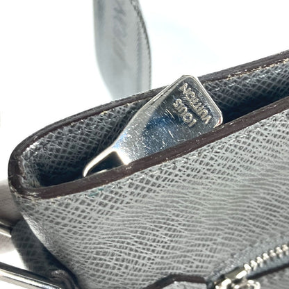 Louis Vuitton Shoulder Bag M32630 Taiga Leather Gray Taiga Sasha