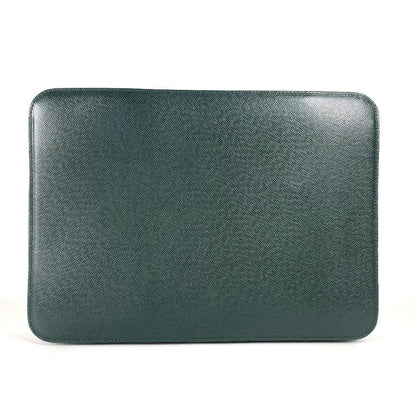 Louis Vuitton Business Bag M30064 Taiga Leather Green Taiga Baltic Mens