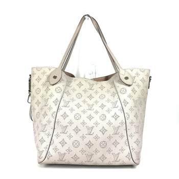 Louis Vuitton Shoulder Bag M57535 Monogram Mahina Leather Greige Type Monogram Mahina Hina Mm Women