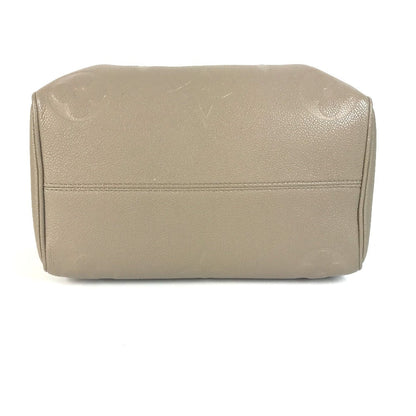 Louis Vuitton Handbag M59273 Calf Leather Beige Monogram Ann Platt Speedy Bandouliere 25