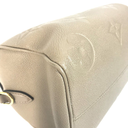 Louis Vuitton Handbag M59273 Calf Leather Beige Monogram Ann Platt Speedy Bandouliere 25