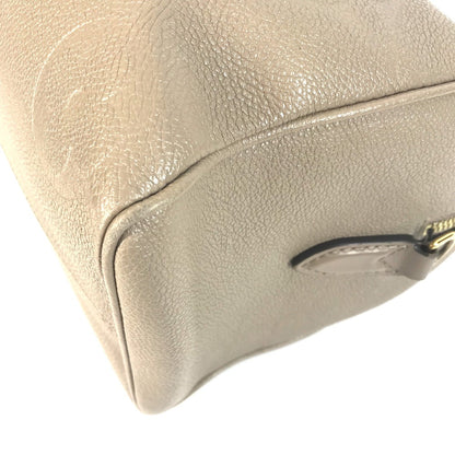 Louis Vuitton Handbag M59273 Calf Leather Beige Monogram Ann Platt Speedy Bandouliere 25