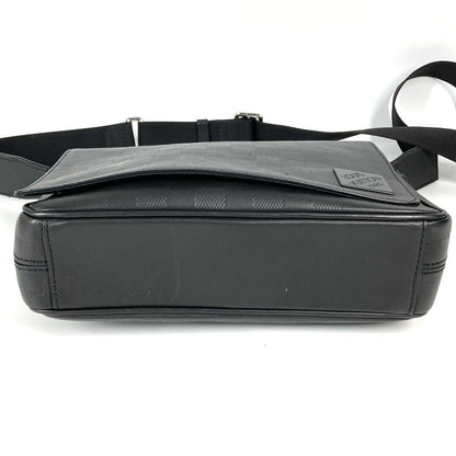 Louis Vuitton Shoulder Bag N42711 Damier Anfini Leather Black Damier Anfini District Pm Nv3