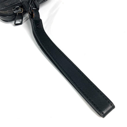 Louis Vuitton Clutch Bag M55703 Taurillon Clemence Leather Black Monogram Taurillon Clemence Chain