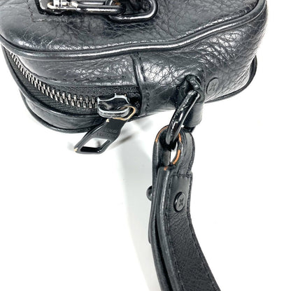 Louis Vuitton Clutch Bag M55703 Taurillon Clemence Leather Black Monogram Taurillon Clemence Chain