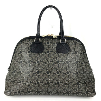 Celine Handbag Pvc / Leather Black Sulky Logo Women