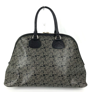 Celine Handbag Pvc / Leather Black Sulky Logo Women