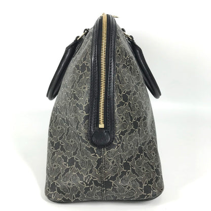 Celine Handbag Pvc / Leather Black Sulky Logo Women