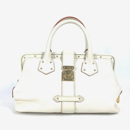 Louis Vuitton Handbag M91811 Suhari Leather White Suhari Angnieux Pm