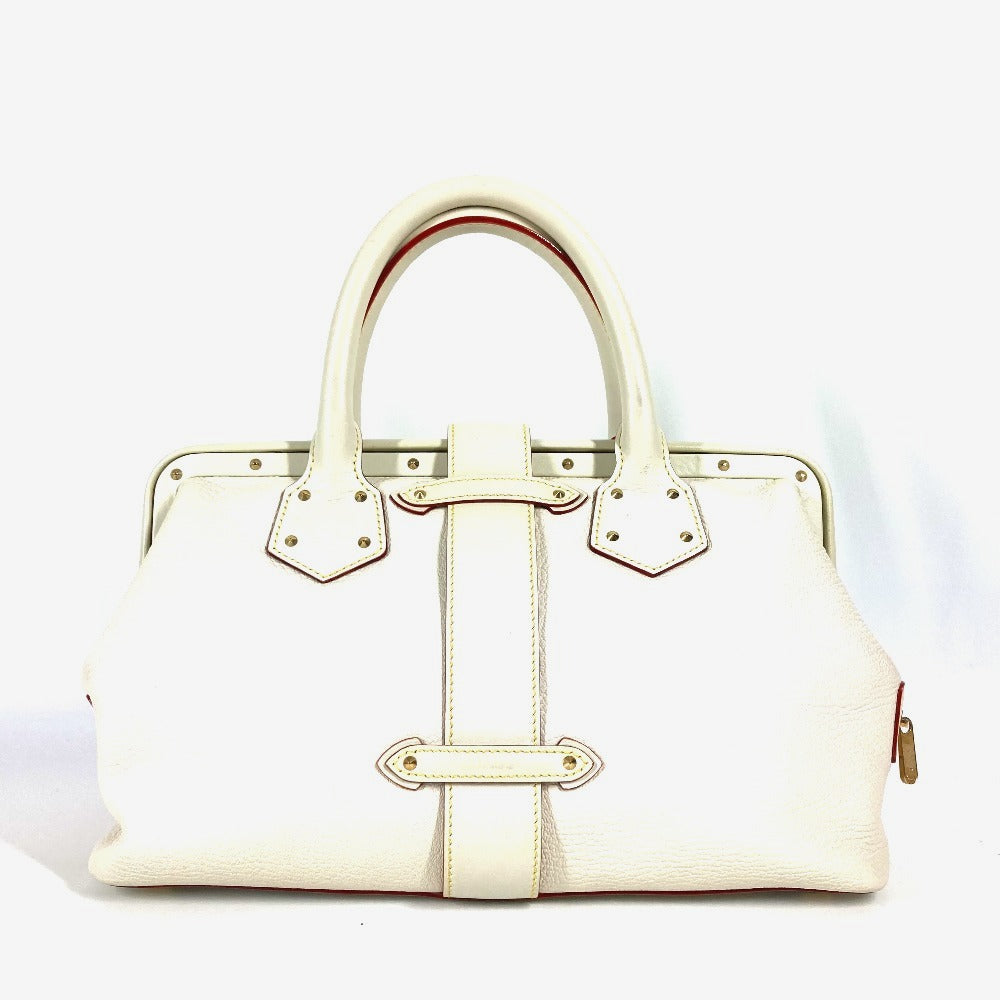 Louis Vuitton Handbag M91811 Suhari Leather White Suhari Angnieux Pm