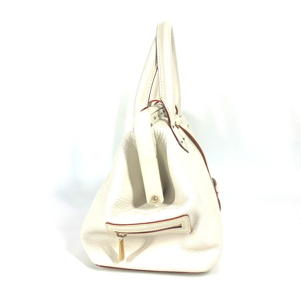 Louis Vuitton Handbag M91811 Suhari Leather White Suhari Angnieux Pm