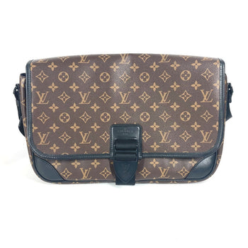 Louis Vuitton Shoulder Bag M46328 Monogram Macacer Canvas Brown Monogram Macacer Arch Messenger