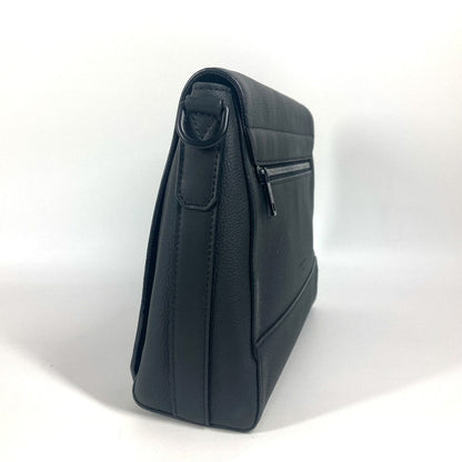 Louis Vuitton Shoulder Bag M57080 , Grain Leather Black Lv Aerogram Takeoff Messenger