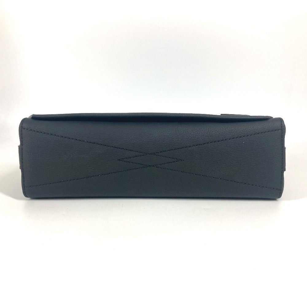 Louis Vuitton Shoulder Bag M57080 , Grain Leather Black Lv Aerogram Takeoff Messenger