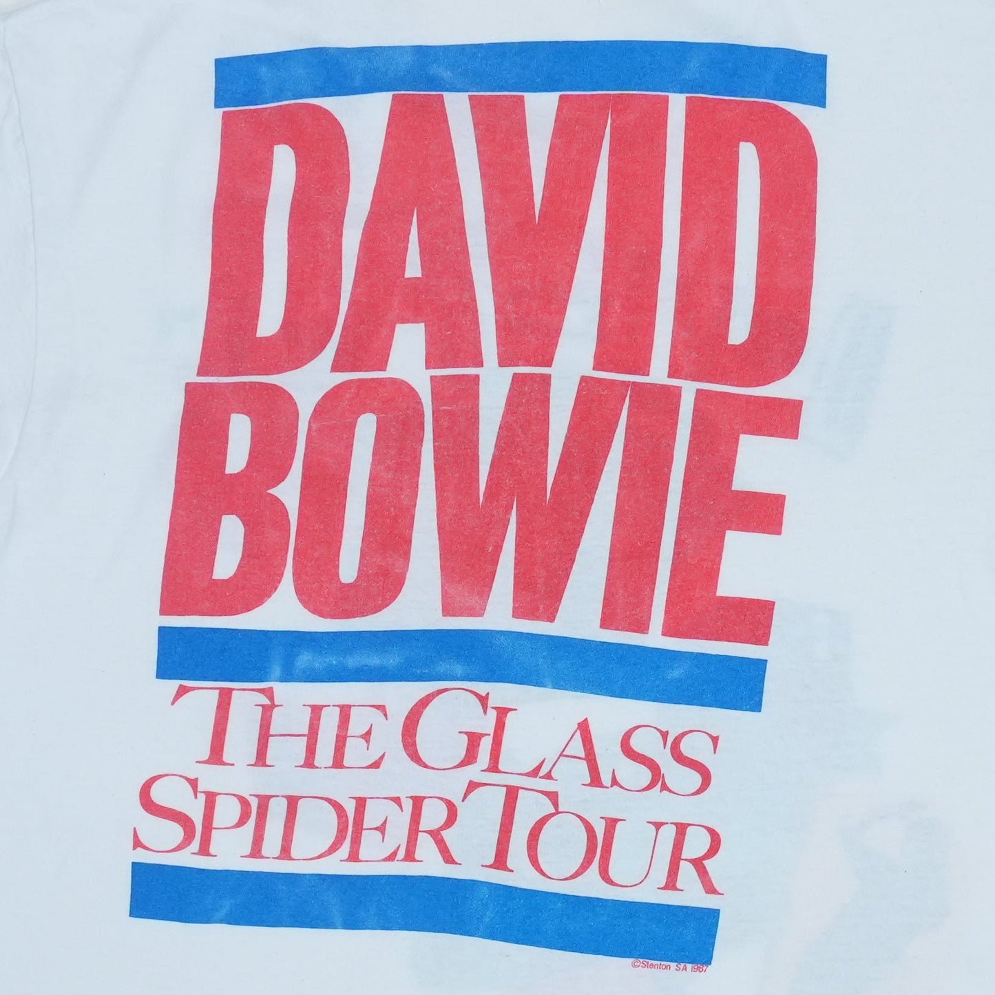 1987 David Bowie Glass Spider Tour Shirt