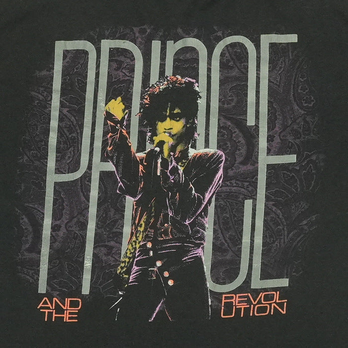 1985 Prince And The Revolution Purple Rain World Tour Shirt