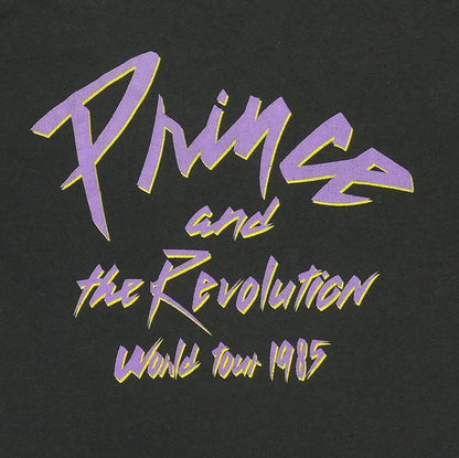 1985 Prince And The Revolution Purple Rain World Tour Shirt