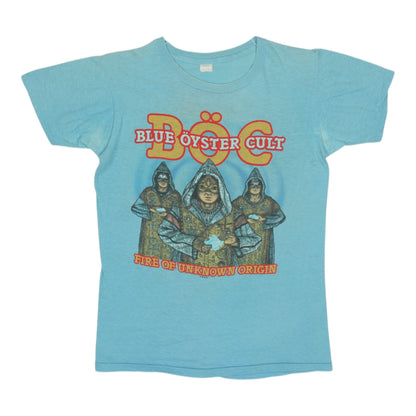 1981 Blue Oyster Cult Fire Of Unknown Origin Tour Shirt