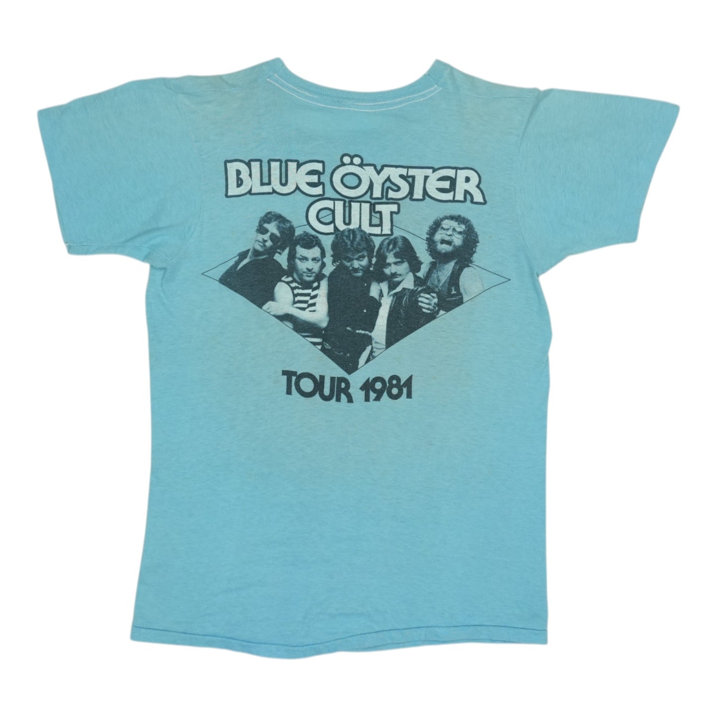 1981 Blue Oyster Cult Fire Of Unknown Origin Tour Shirt