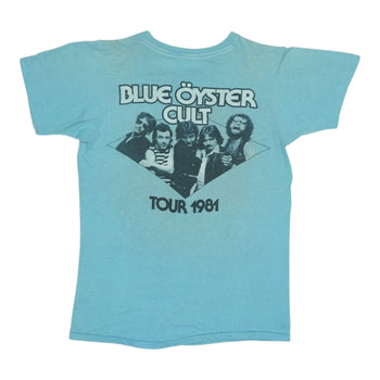 1981 Blue Oyster Cult Fire Of Unknown Origin Tour Shirt
