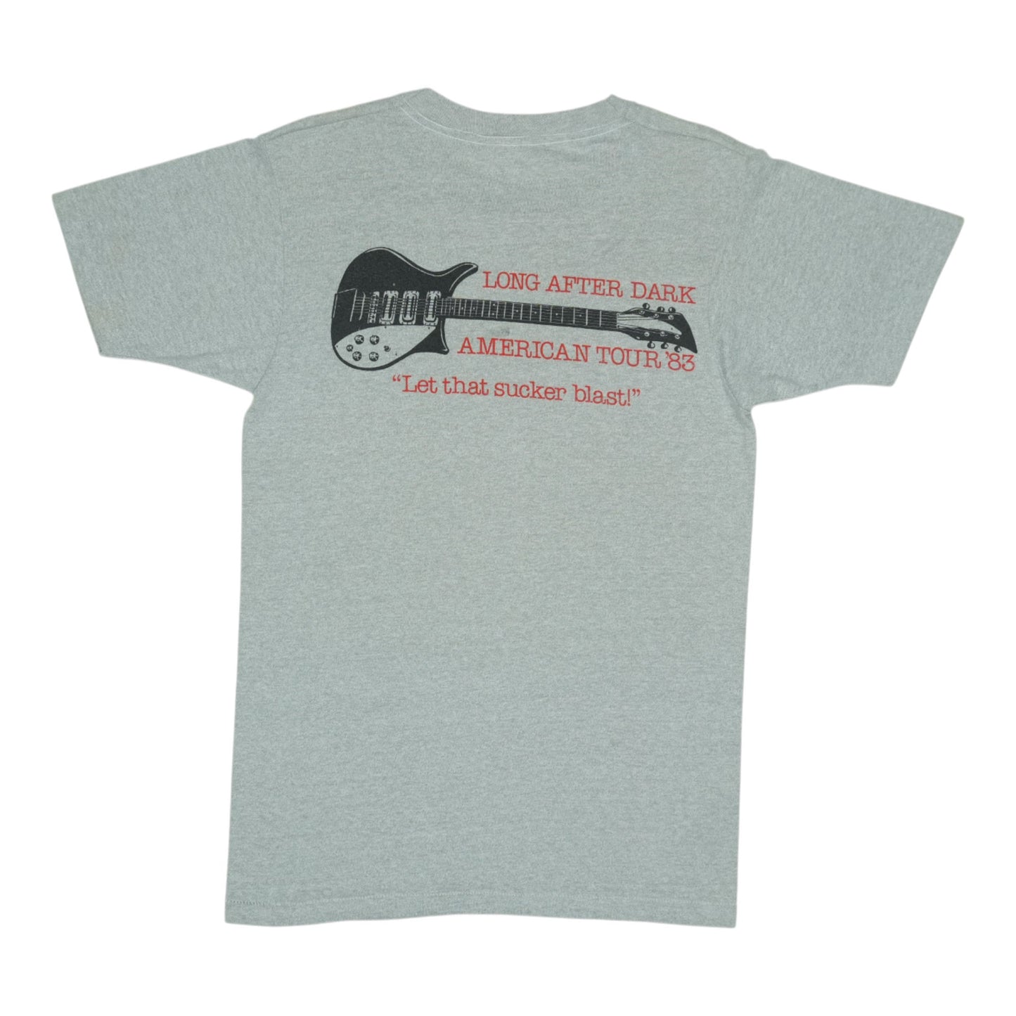 1983 Tom Petty Long After Dark Tour Shirt