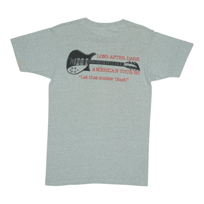 1983 Tom Petty Long After Dark Tour Shirt