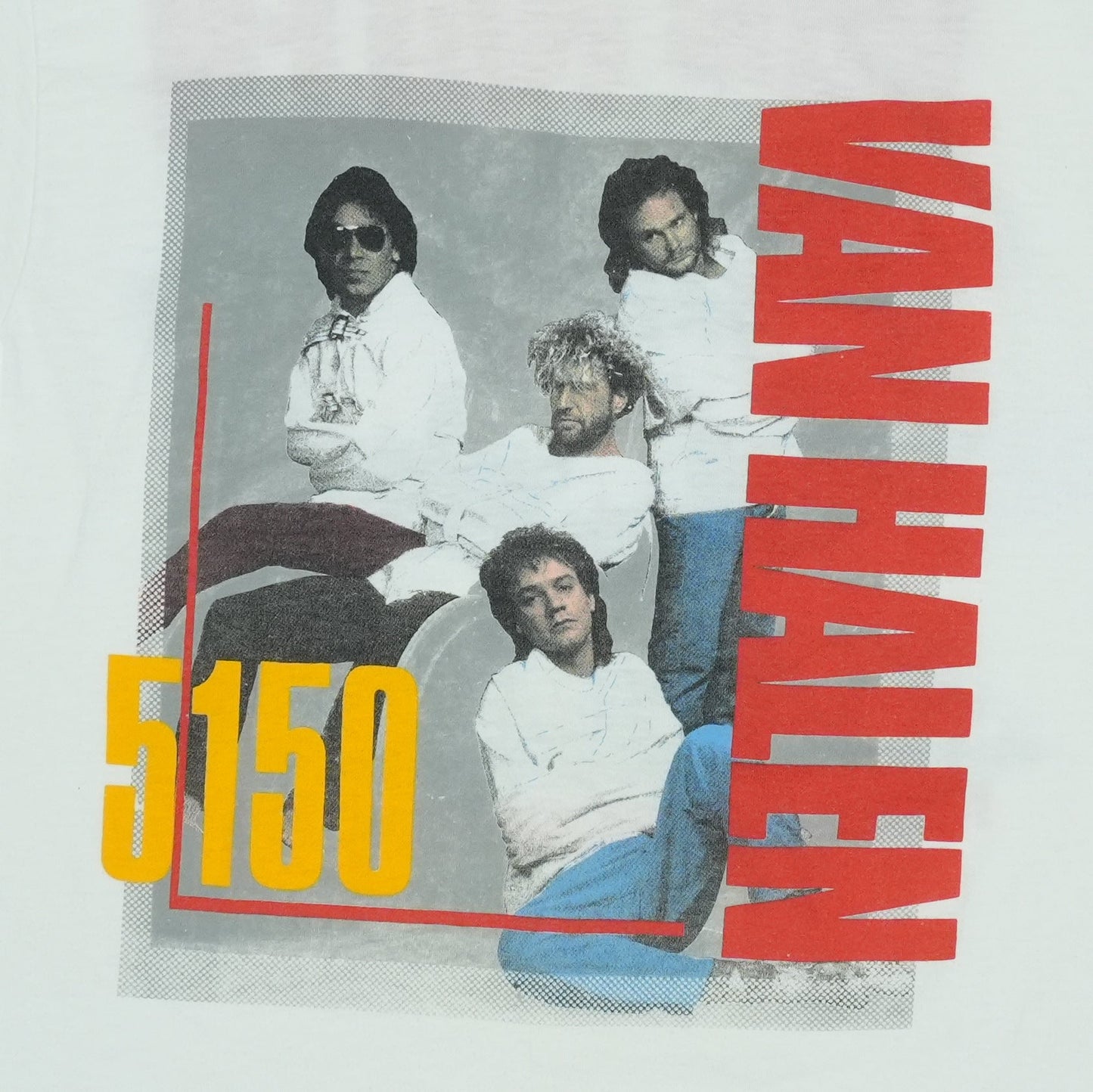 1986 Van Halen World Tour Shirt