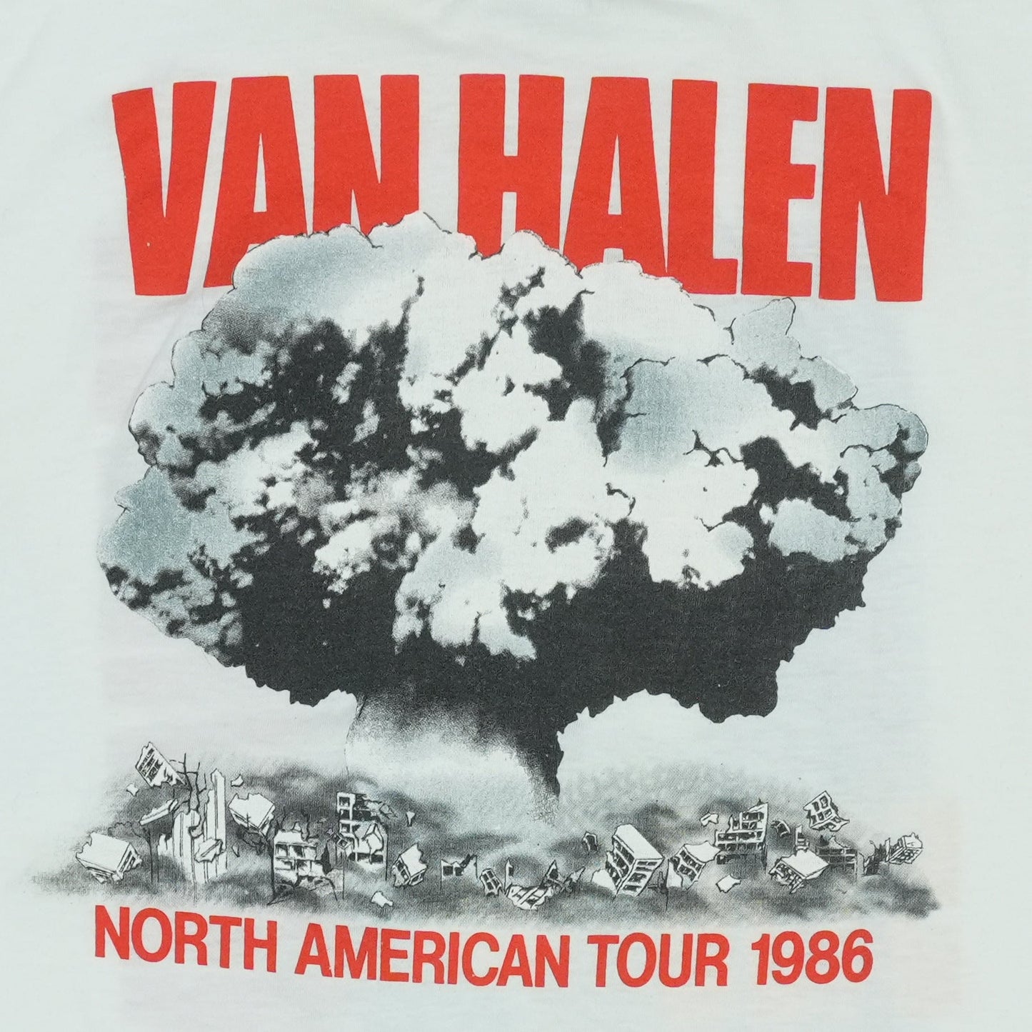 1986 Van Halen World Tour Shirt