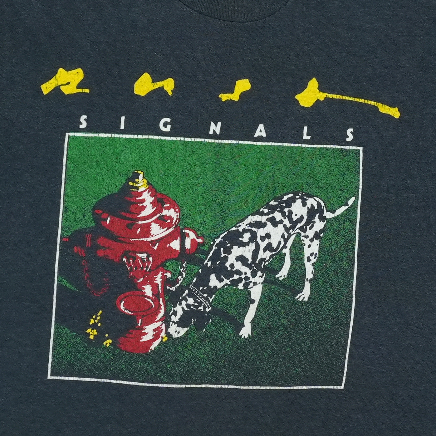 1982 Rush Signals Tour Shirt