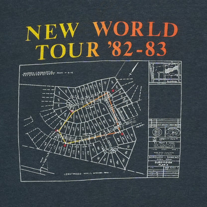 1982 Rush Signals Tour Shirt