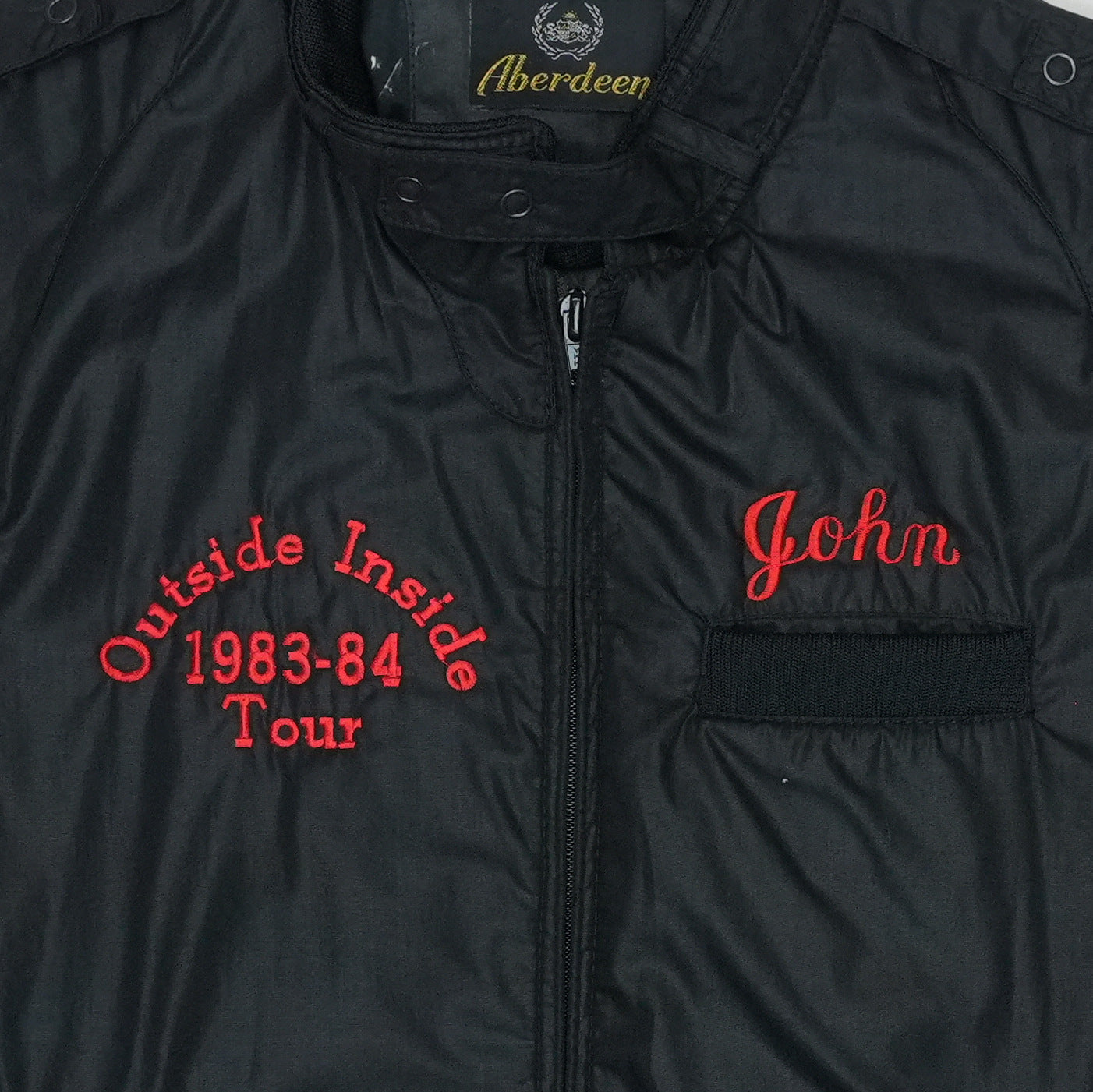 1983 The Tubes Outside Inside Crew Tour Jacket