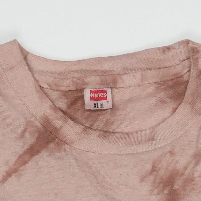 1975 Bob Dylan Rolling Thunder Review Tour Crew Tie Dye Shirt