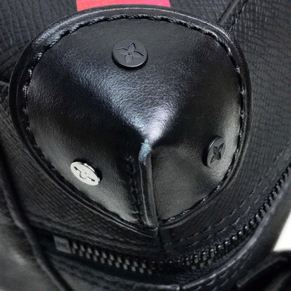 Louis Vuitton Backpack M30337 Taiga Leather Black Taiga Rainbow Soft Trunk Backpack Pm Mens