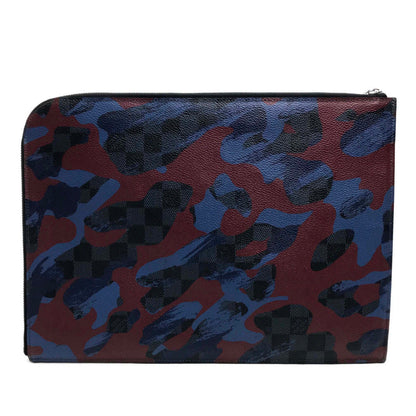 Louis Vuitton Clutch Bag N63292 Damier Grafitto Canvas Multicolor Damier Cobalt Camouflage Pochette