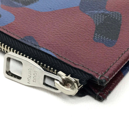 Louis Vuitton Clutch Bag N63292 Damier Grafitto Canvas Multicolor Damier Cobalt Camouflage Pochette