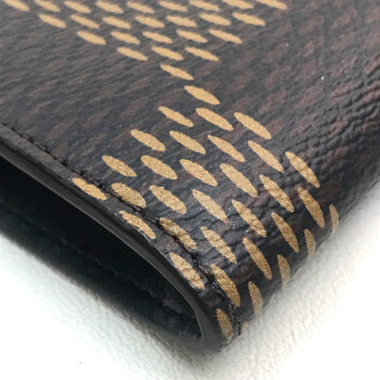 Louis Vuitton Clutch Bag N60390 Damier Canvas Brown Damier Giant Pochette Jules Mens