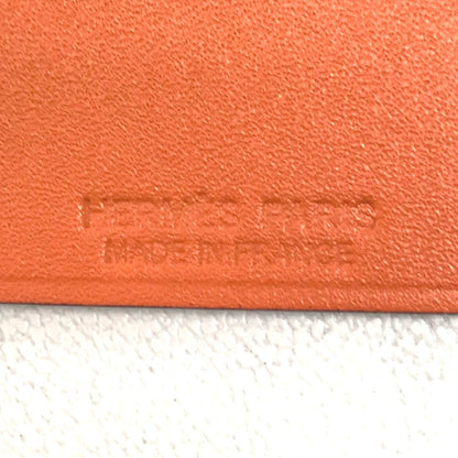 Hermes Charm Chevre / Silk Pink Purple / Orange Samarkand Women