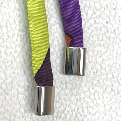 Hermes Charm Chevre / Silk Pink Purple / Orange Samarkand Women